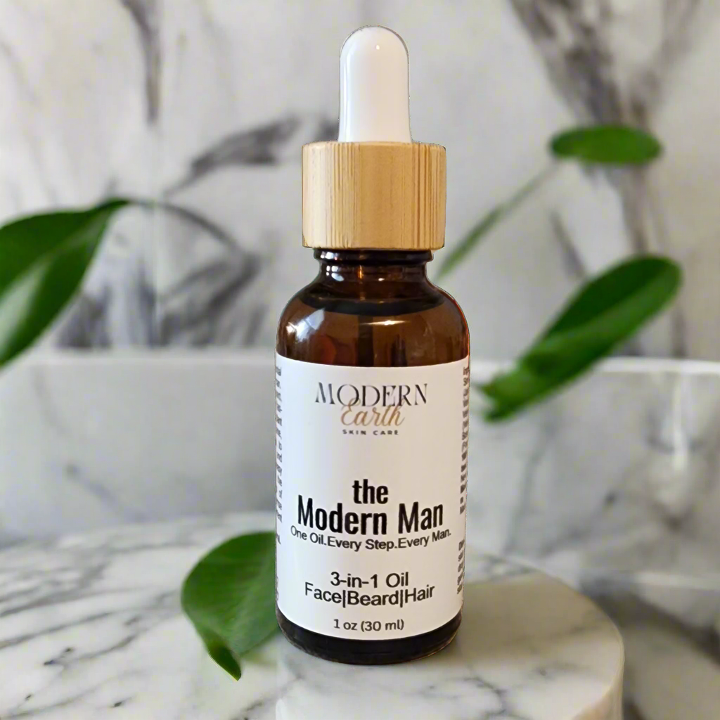 Men's Facial Oil – Hydrating Beard & Skin Care