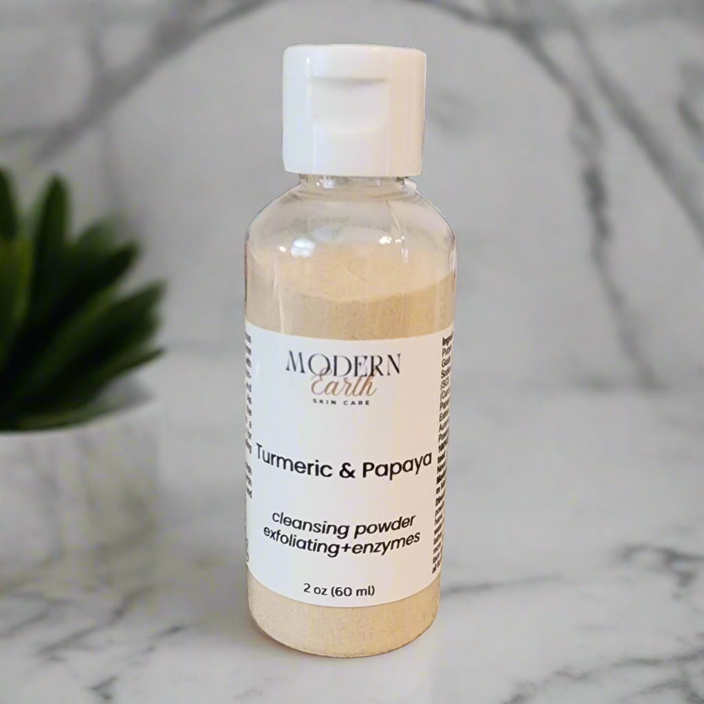Turmeric Enzyme Powder-to-Foam Cleanser – Brighten & Purify