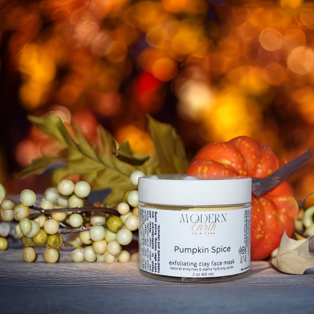 Pumpkin Spice Exfoliating Powder Mask – Smooth & Brighten