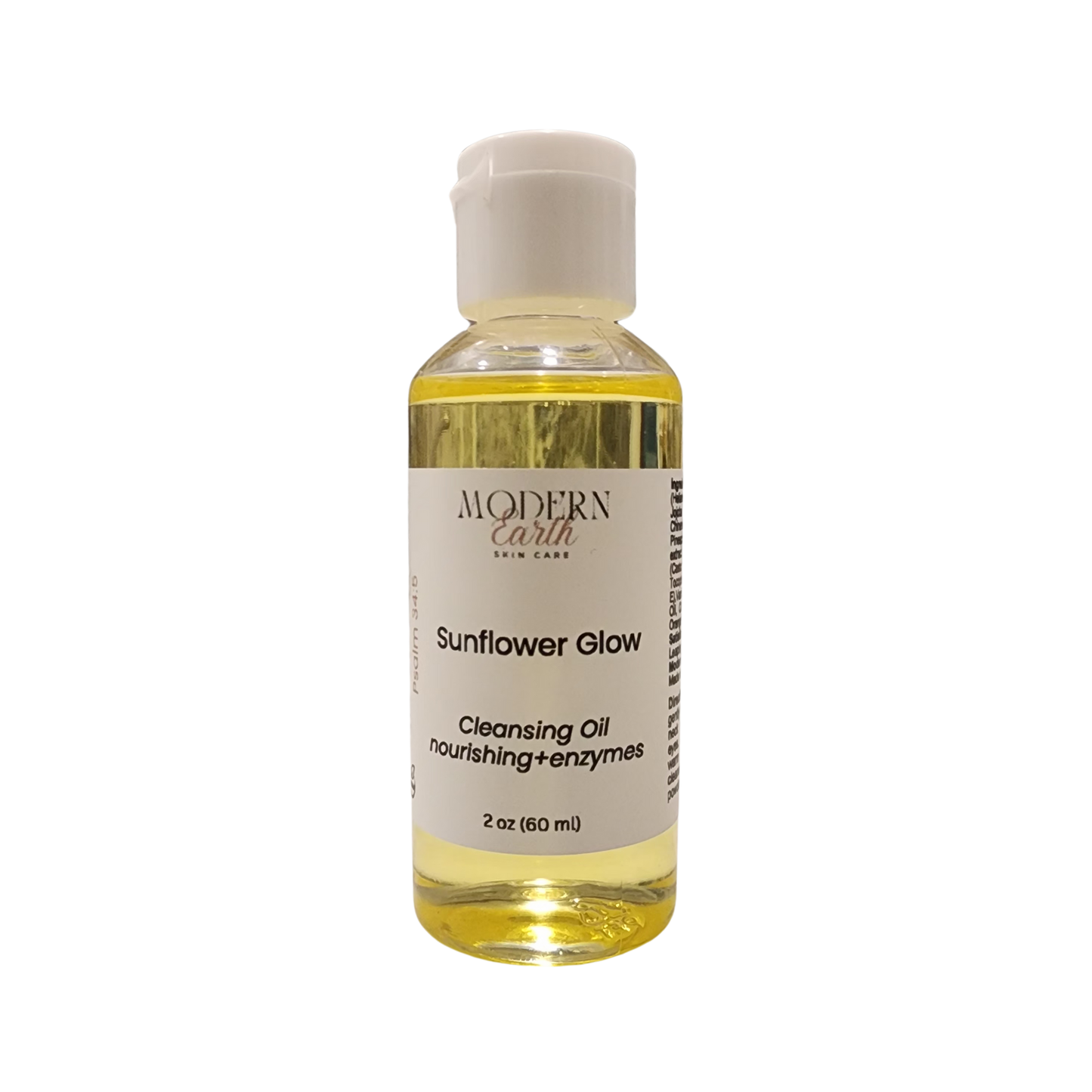 Sunflower Glow Enzyme Cleansing Oil – Gently Dissolves Makeup & Impurities