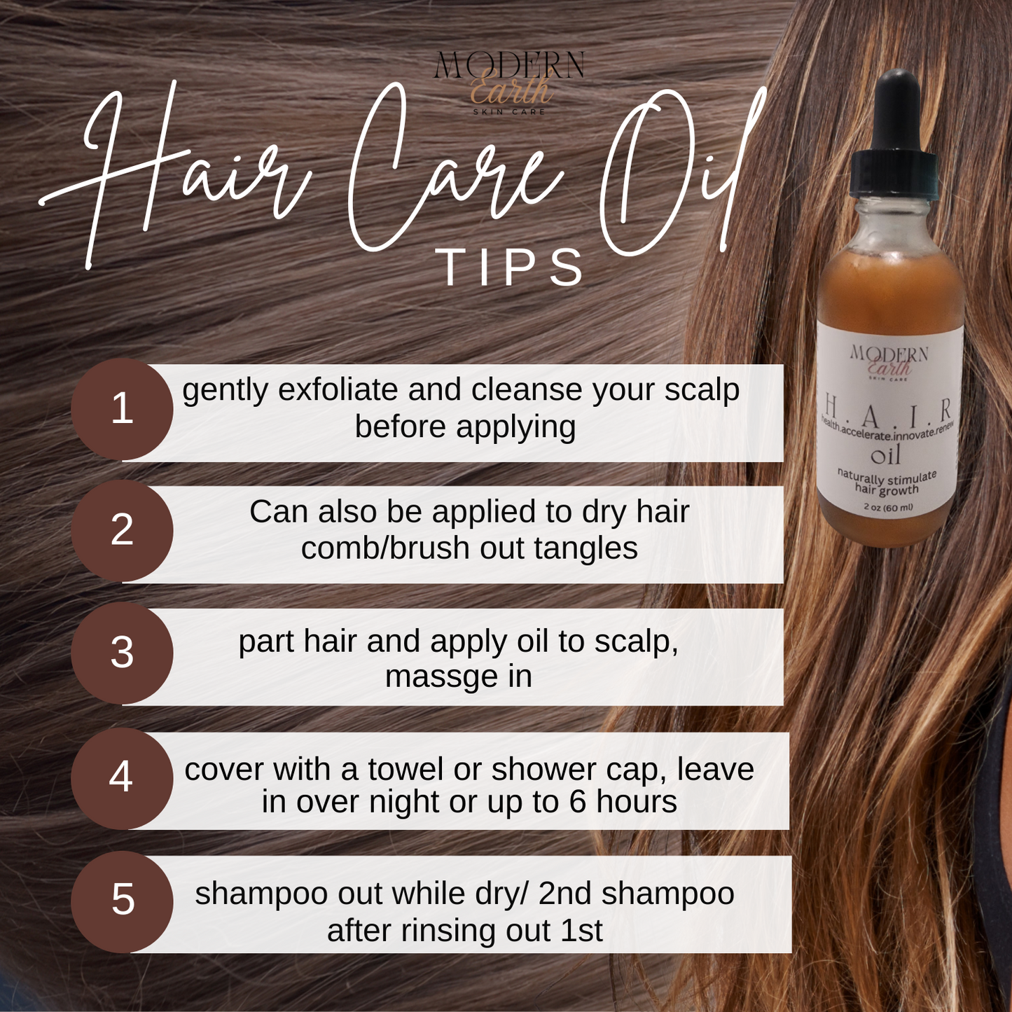 Stimulating Hair Growth Oil – Strengthen & Nourish