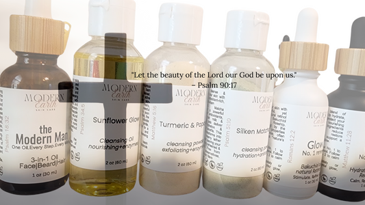 Christian skincare brand bible verses
