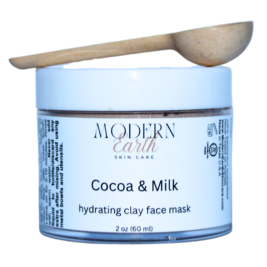 Cocoa & Milk Exfoliating Powder Mask – Smooth & Hydrate