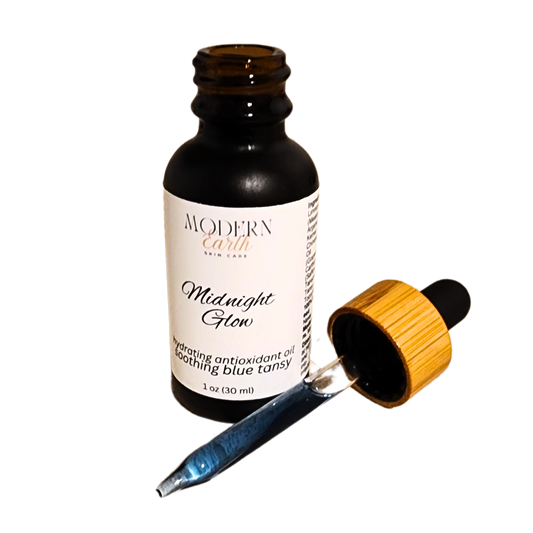 Midnight Glow Face Oil – Blue Tansy & Antioxidants for Calm, Radiant Skin