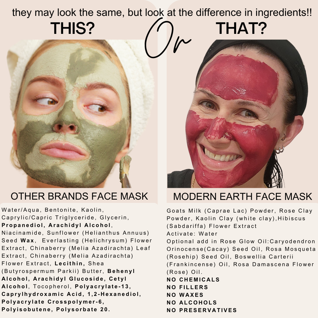 Hibiscus Rose Powder Mask – Naturally Rich in Vitamin C