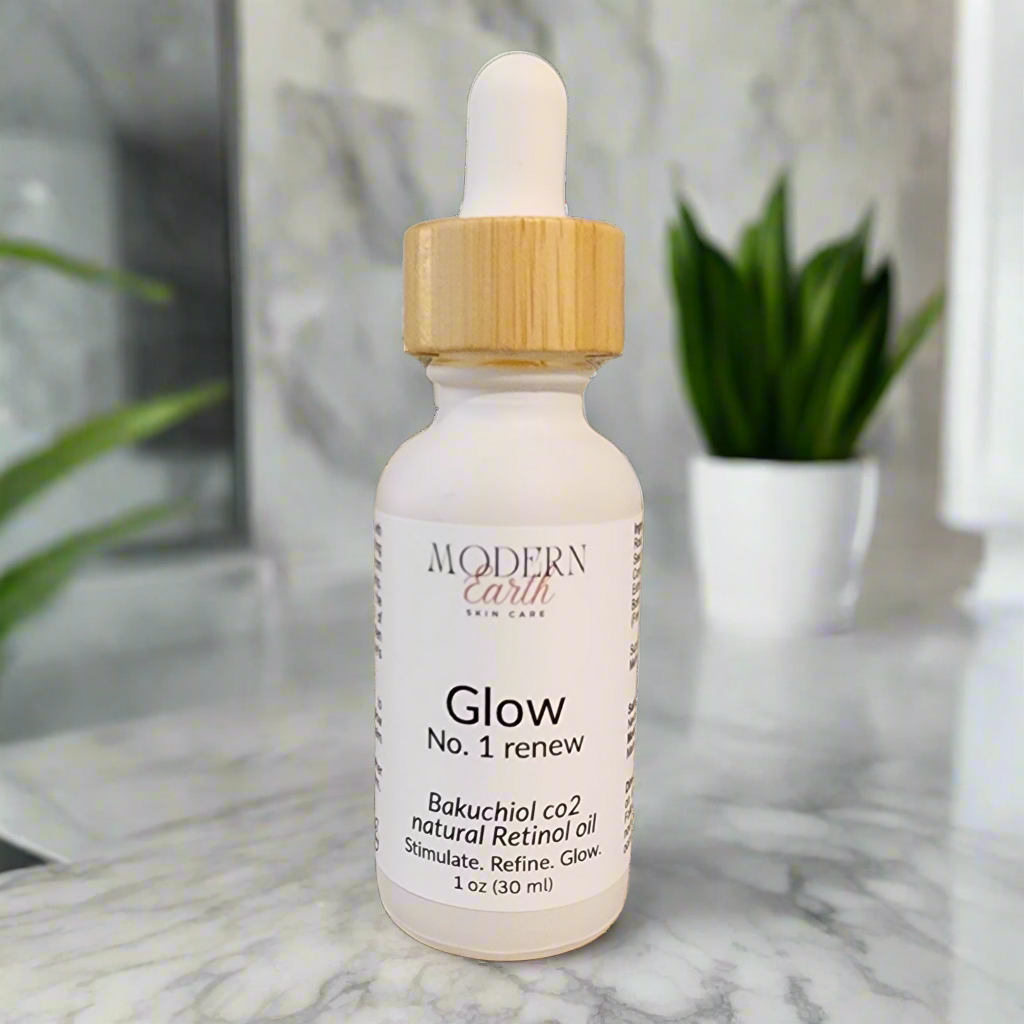 Glow No. 1 Renew Face Oil – Bakuchiol Retinol for Smooth, Youthful Skin