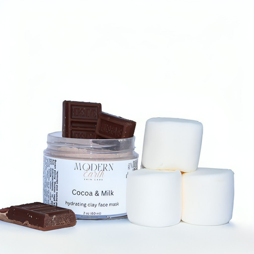 Cocoa & Milk Exfoliating Powder Mask – Smooth & Hydrate