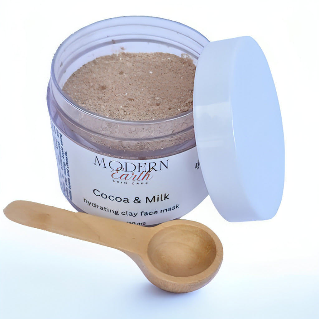 Cocoa & Milk Exfoliating Powder Mask – Smooth & Hydrate
