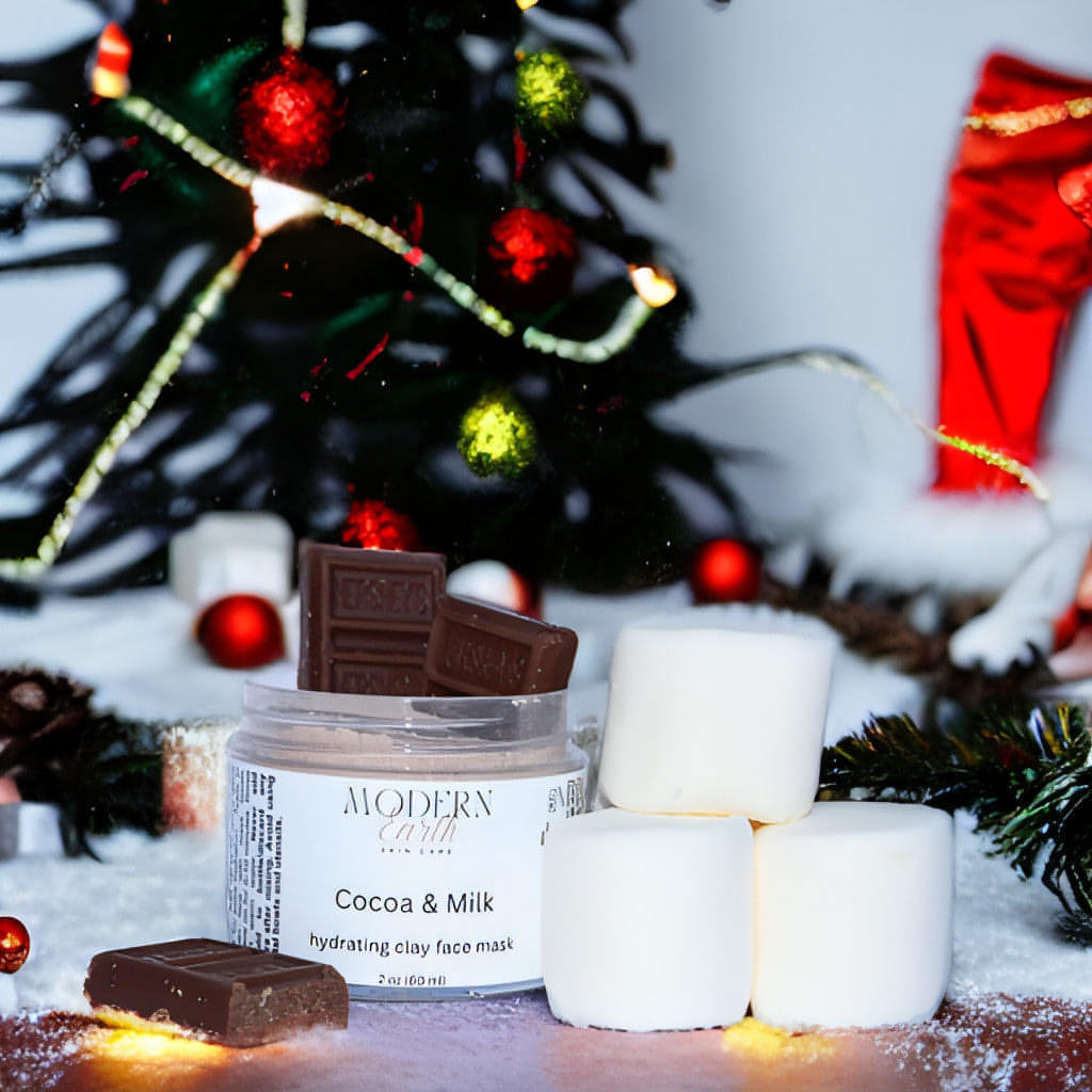 Cocoa & Milk Exfoliating Powder Mask – Smooth & Hydrate