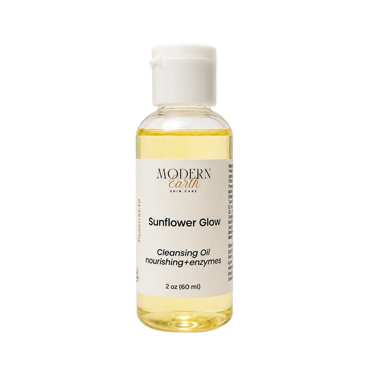 Enzyme Cleansing Oil | Gently Dissolves Makeup & Impurities | Sunflower Glow Cleanser