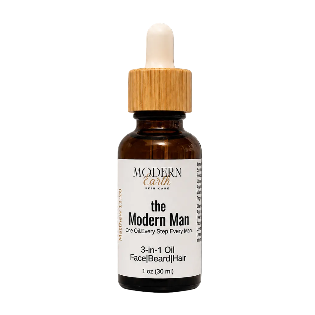 Men's Facial Oil – Hydrating Beard & Skin Care