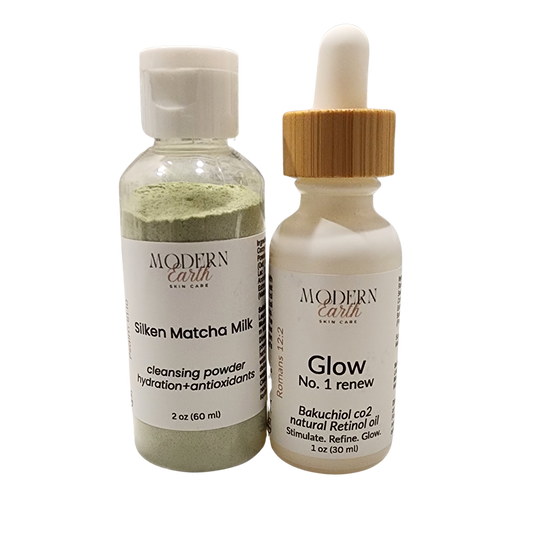 Starter Duo-Silken Matcha Cleanser + Glow No.1 Renew