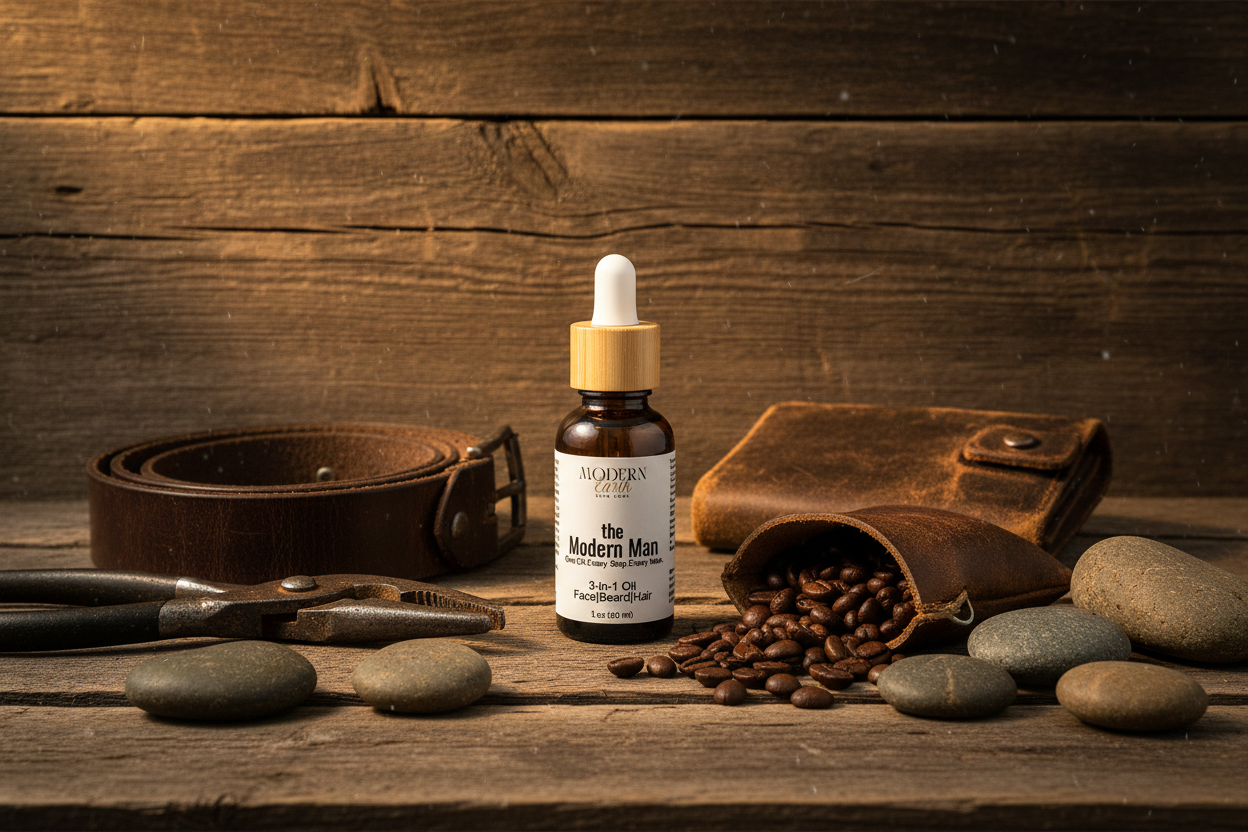 Men's Facial Oil – Hydrating Beard & Skin Care