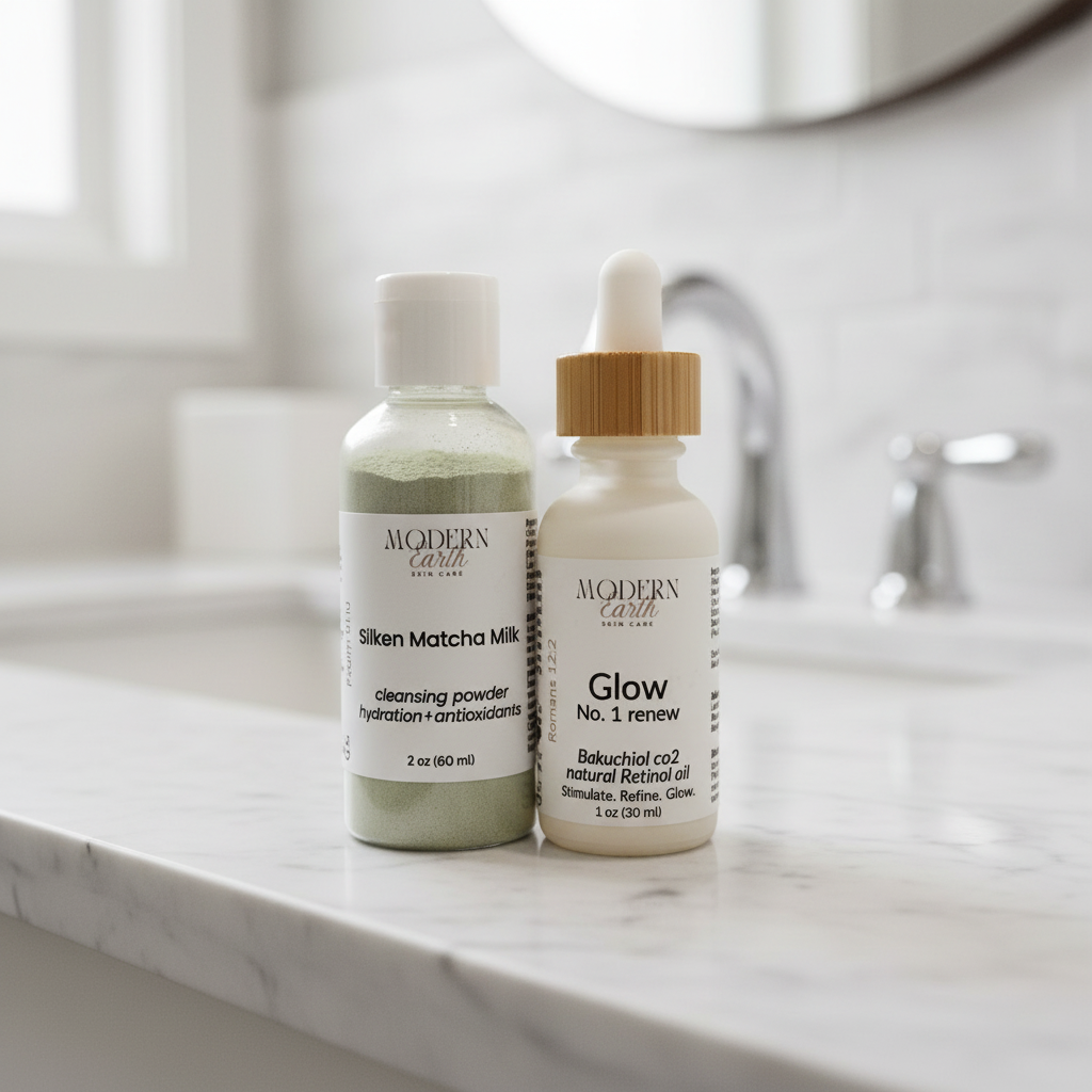 Starter Duo-Silken Matcha Cleanser + Glow No.1 Renew