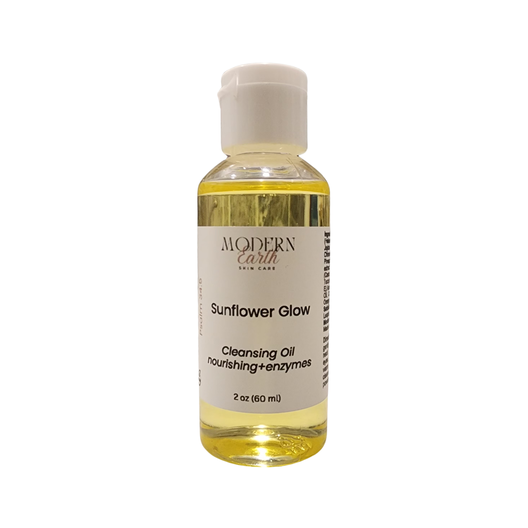 Sunflower Glow Enzyme Cleansing Oil – Gently Dissolves Makeup & Impurities
