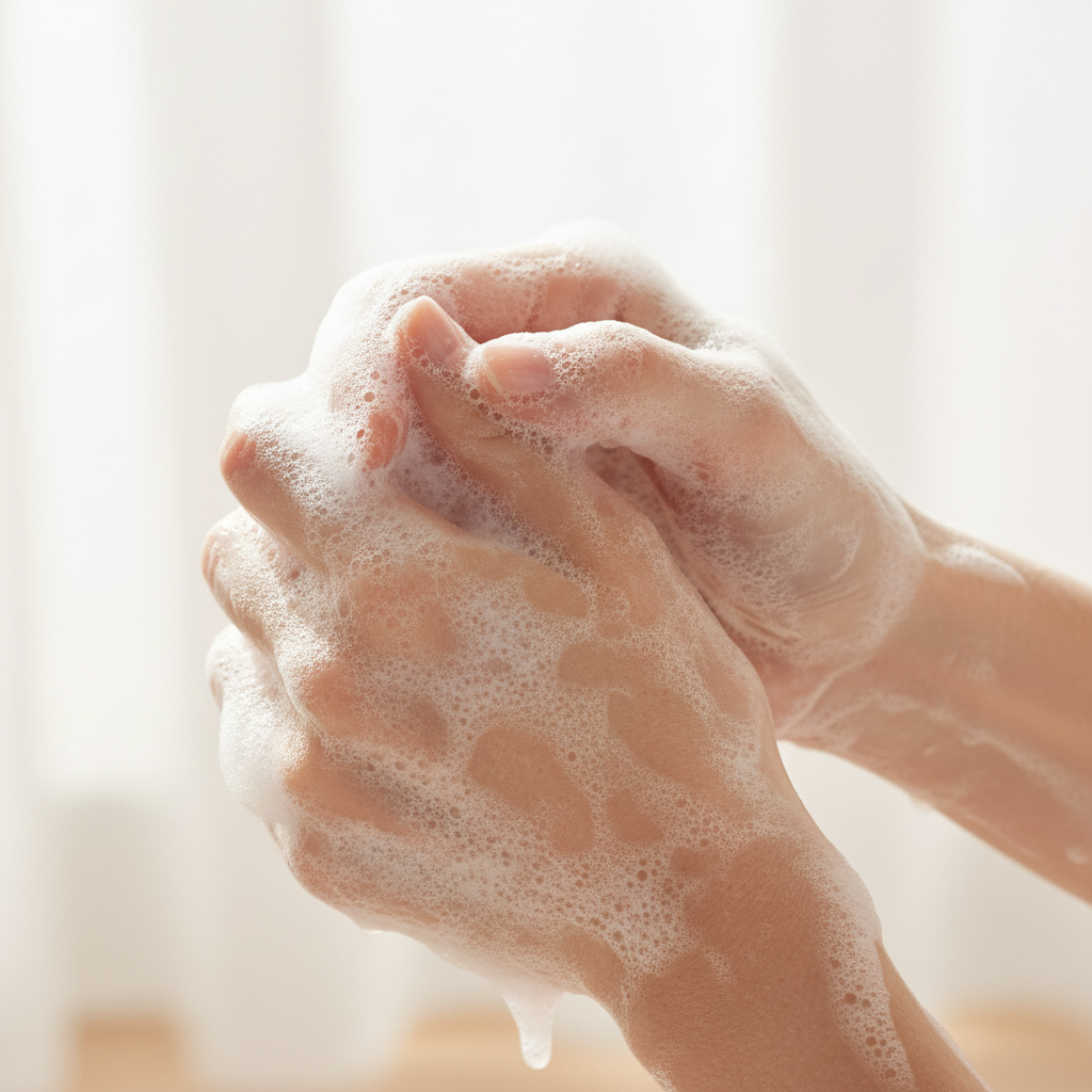 Step 3 - Lather