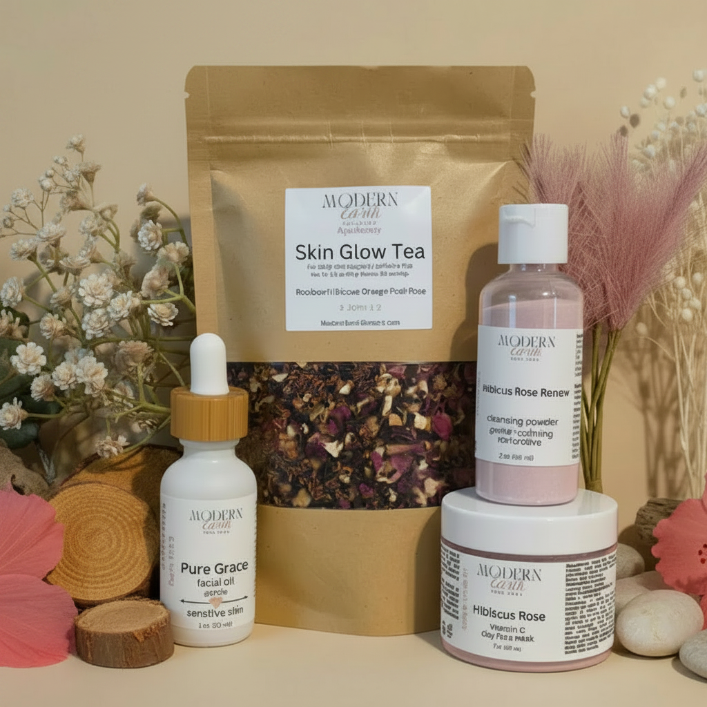 Skin Glow Complete Bundle (with tea)